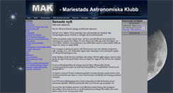 Desktop Screenshot of makastro.se